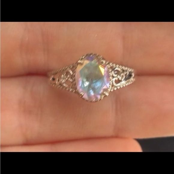 Mercury Mystic Topaz Platinum Matching Set - Picture 5 of 9